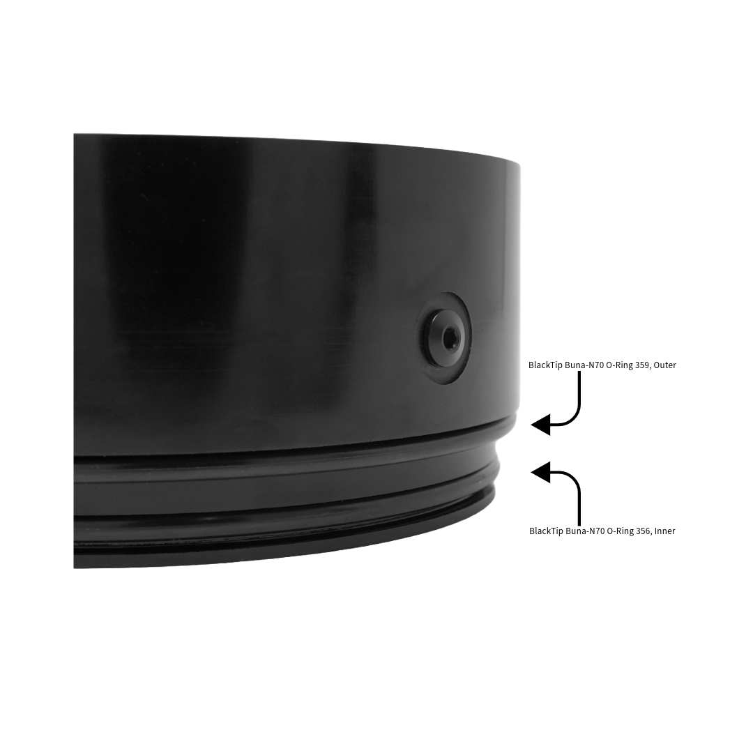 BlackTip Buna-N70 O-Ring 356, Inner