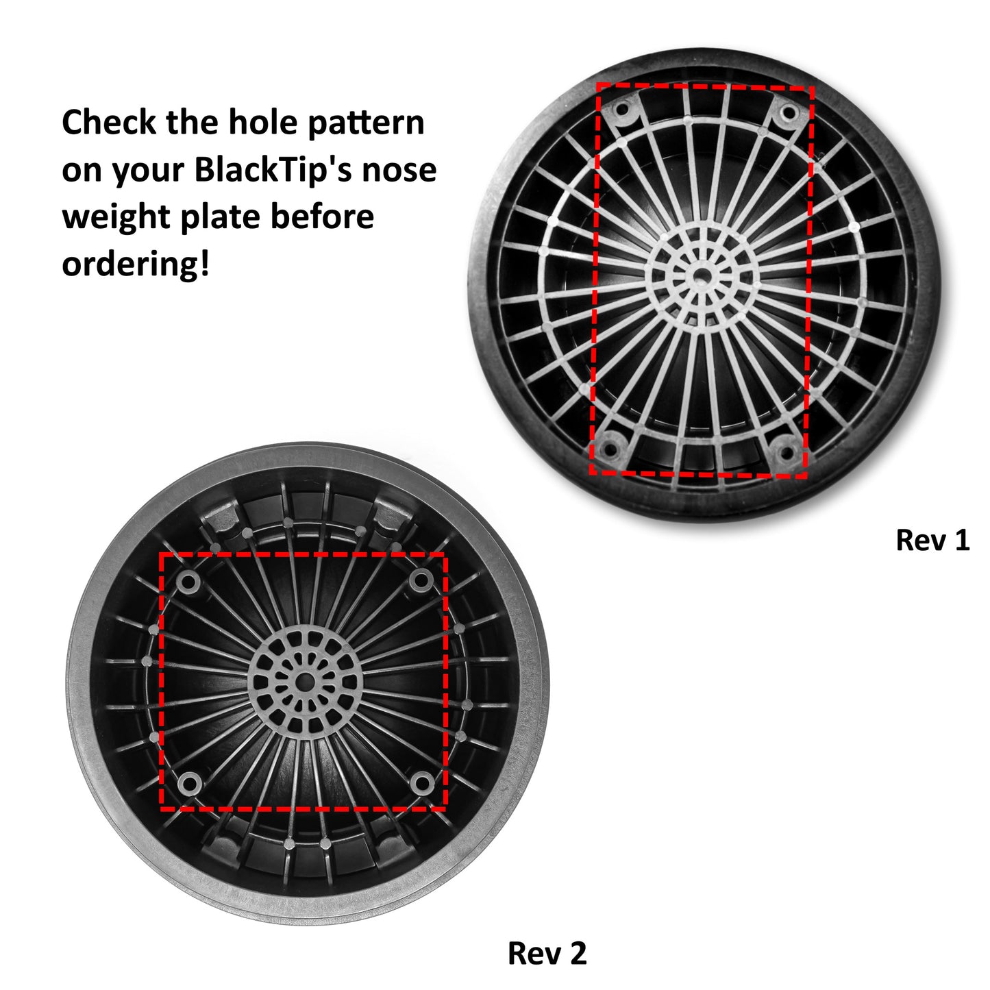 BlackTip Nose Component - Bare