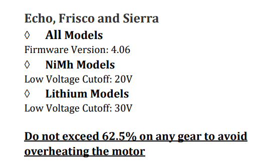 Sierra Programmable Electronics and Mounting Hardware