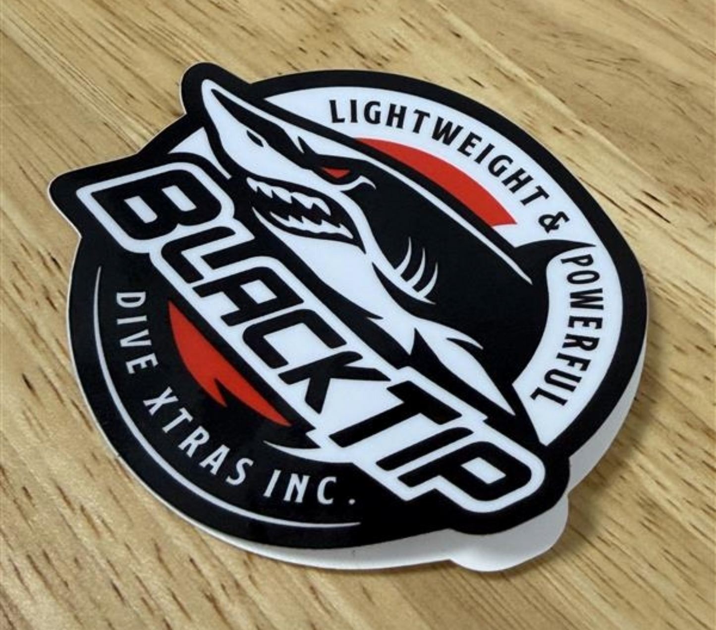 BlackTip Patch Sticker